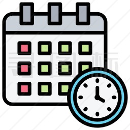时间和日期图标