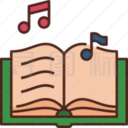 音乐书图标