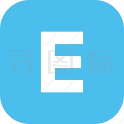 字母E图标