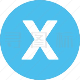 字母X图标