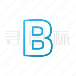 字母B图标