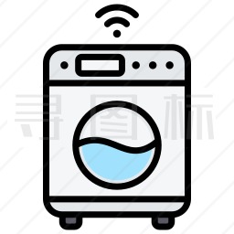 智能洗衣机图标
