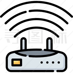 WiFi路由器图标