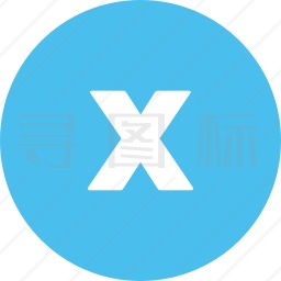 字母X图标