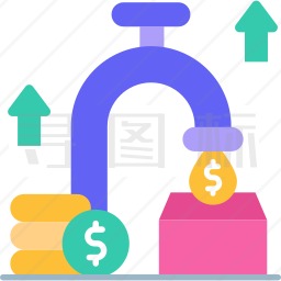 现金流图标