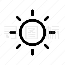 太阳图标