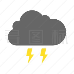 雷雨图标