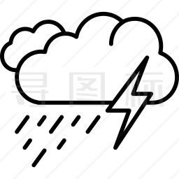 雨图标