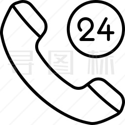 24小时图标