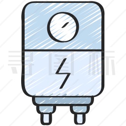 电加热器图标