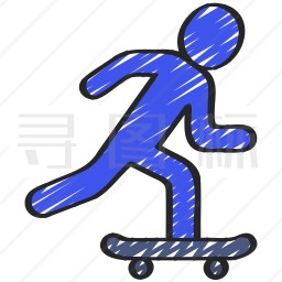 滑板运动图标