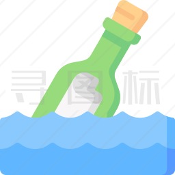 漂流瓶图标