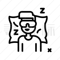 睡觉图标