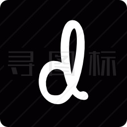 Dribbble标识图标