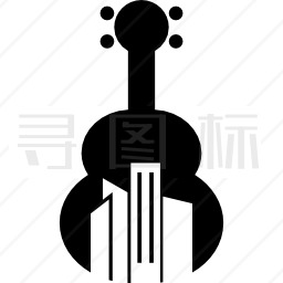 音乐城都市符号图标