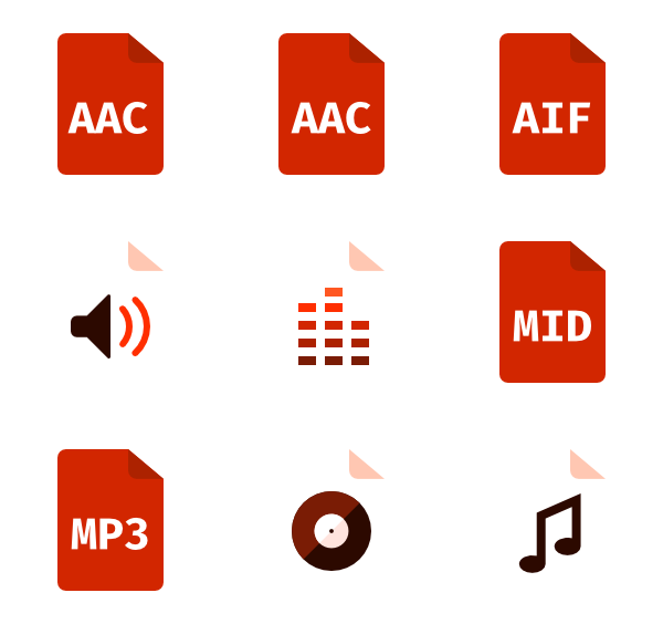 音频文件图标