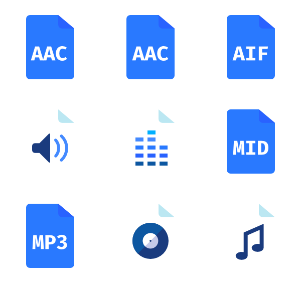 音频文件图标