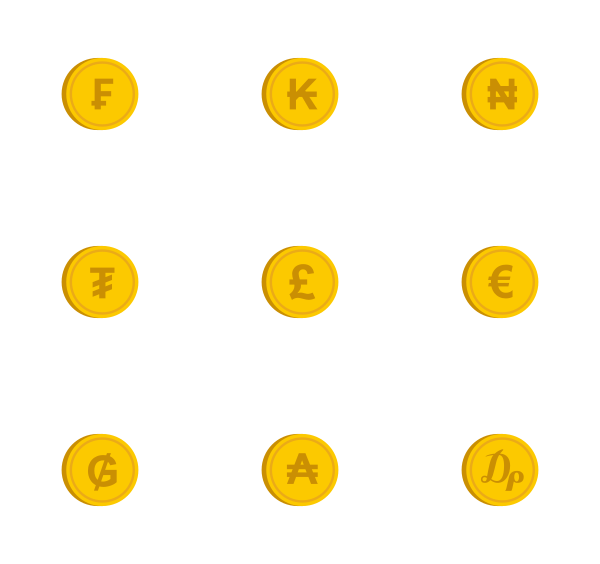 货币符号图标