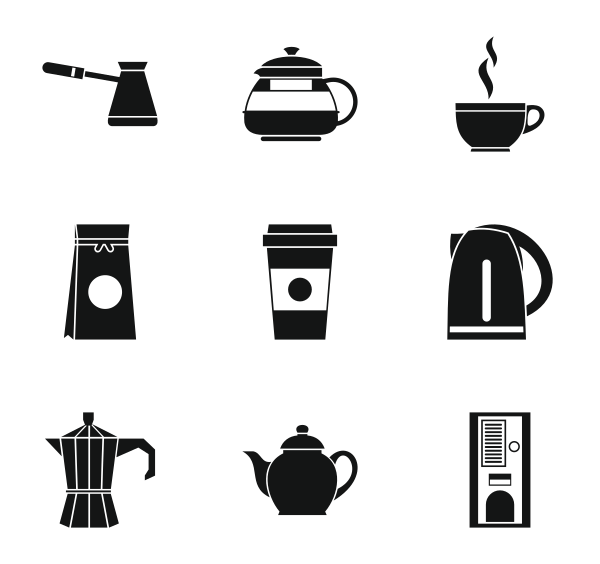 茶与咖啡图标