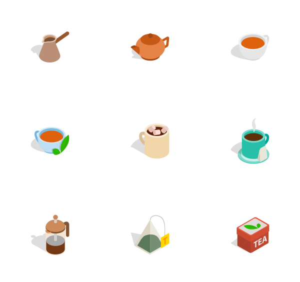 茶与咖啡图标