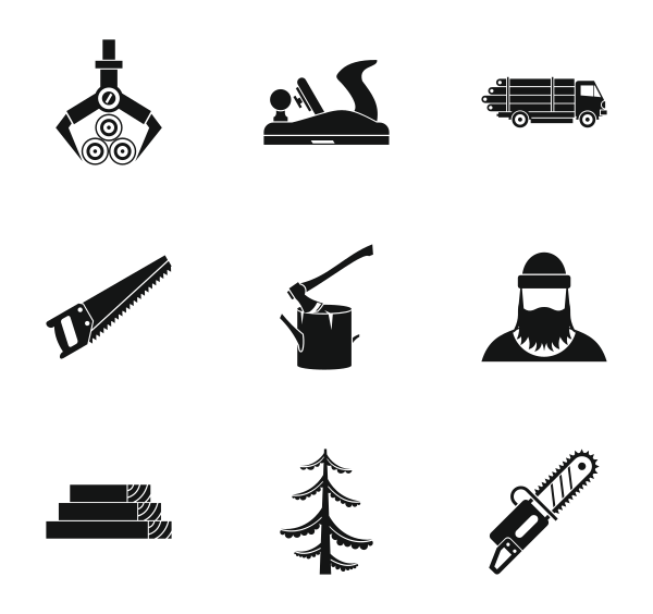木材产业图标