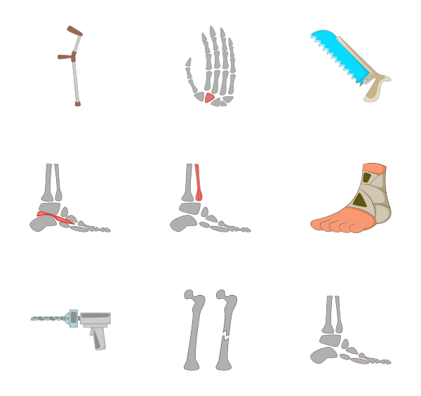 骨科与脊柱图标