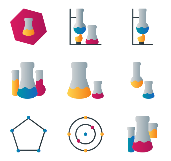 化学实验图标