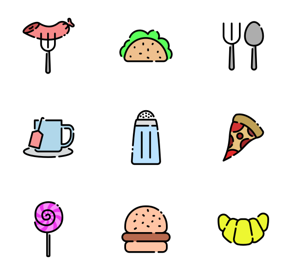 餐饮食物图标