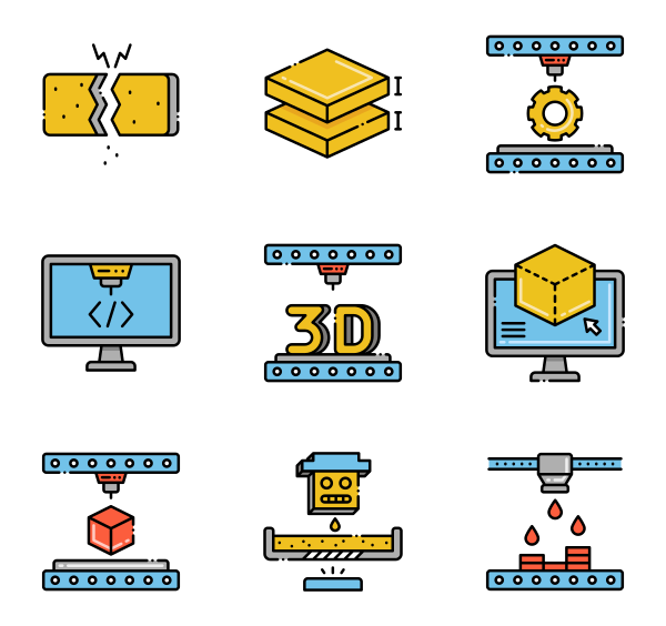 3d打印图标