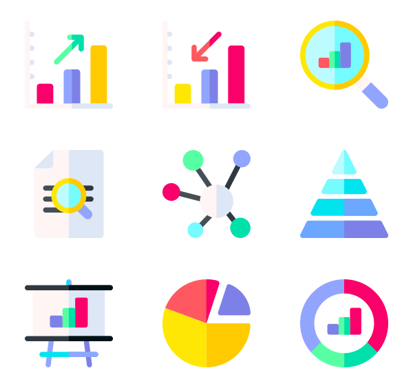 资料分析图标