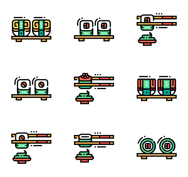 寿司的种类图标