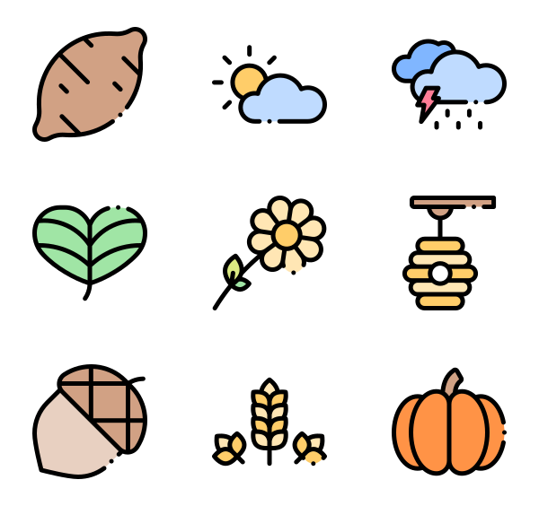 秋季自然图标